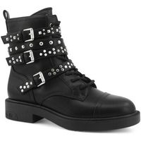 guess botines fltfynele10-ai26-black para mujer