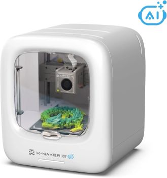 [EU/US Direct]AOSEED X-MAKER JOY AI Niños V4.0 Impresora 3D 300mm/s Velocidad de Impresión 120×120×120mm Volumen de Cons