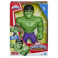 hulk mega mighties - figura - marvel super hero adventures  - 3 anos