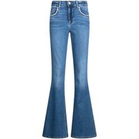 liu jo pantalon de campana bup beat hw uf5015 d4797 para mujer