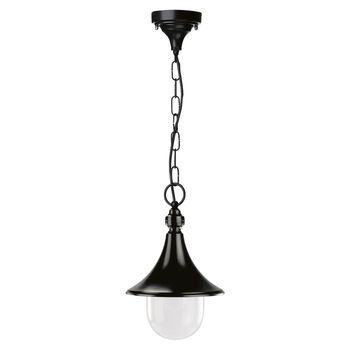 Dopo Lighting - L·mpara De Techo Trom Ip43 E27 M·x. 42w Negro