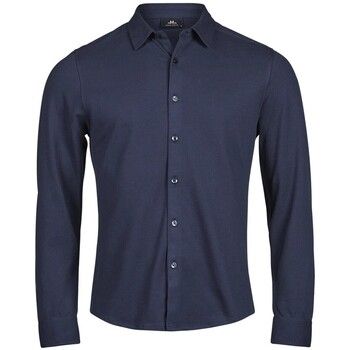 Tee Jays Camisa manga larga Luxury para hombre