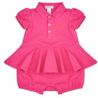 polo ralph lauren vestido ss peplum bu-one piece-shortall para nina