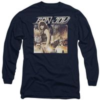 bon jovi camiseta manga larga runaway jon para mujer