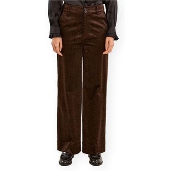 Molly Bracken Pantalones Trousers T2279 - Chocolate para mujer