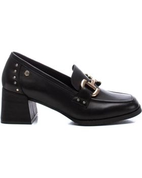 de CARMELA MOCASINES DE TACÓN CARMELA 161941 S CON CADENA DORADA NEGRO