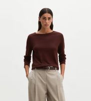 marc opolo para mujer 5000008635 jersey de punto slim granate xl casual lana manga larga