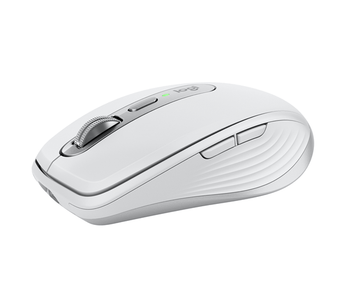 Logitech - MX Anywhere 3S + Bluetooth Laser 8000 DPI Gris Palido