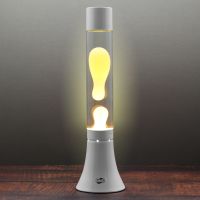 modern blob lamp white lava lamp 145quot - warm whiteclear