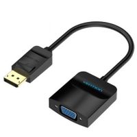 vention hbfbb conversor displayport a vga 1080p 15cm negro