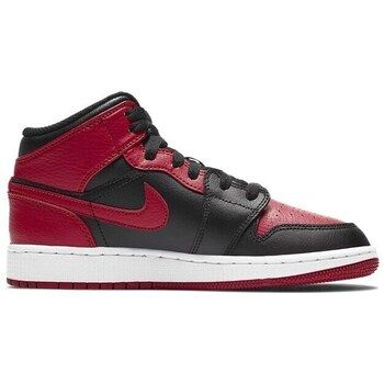 Nike Zapatillas de baloncesto Jordan 1 Mid Banned 2020 GS para niña