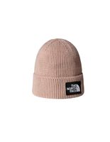 gorro de montana the north face tnf logo box cuffed mushroom gris hombre
