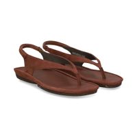 camper sandalias planas mujer - marron talla 39