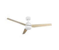 ventilador de techo metal color blanco serie captus 132cm