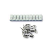 conector de cable electrico macho 3 pines juego 10pcs impermeable