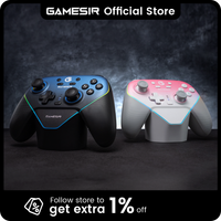 gamepad gamesir super nova bluetooth con base de carga controlador de juegos inalambrico para nintendo switch 2 iphone android telefono pc