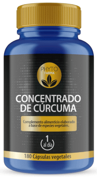 Phytofarma Concentrado de Cúrcuma 90 Cápsulas Vegetales