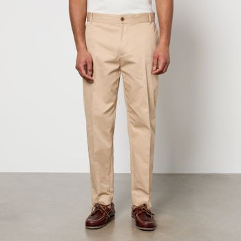 Maison Kitsuné Straight Cotton-Gaberdine Chinos - 48/XXL