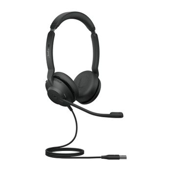 Jabra Evolve2 30 Auriculares Diadema USB para Oficina/Centro de llamadas Negros