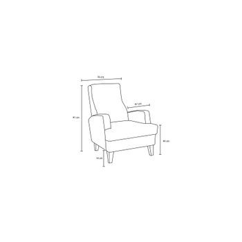 Sillón Kana Antracita