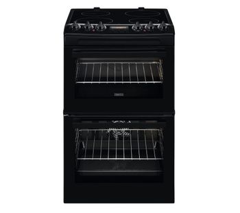 ZANUSSI ZCV46250BA 55 cm Electric Cooker - Black, Black