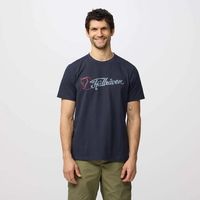 fjallraven tops y camisetas archive logo t-shirt m para hombre