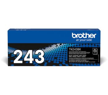 BROTHER TN243BK Black Toner Cartridge, Black