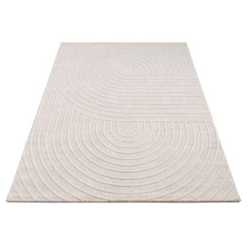 Alfombra moderna Sorrento crema 200x280 cm