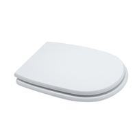 asiento de inodoro compatible modelo diana en mdf blanco