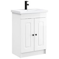 juego de muebles de bano blanco brillante 785 x 375 x 81 cm vidaxl