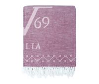 manta 130x170 cm en color rosa versace 19v69 abbigliamento sportivo srl