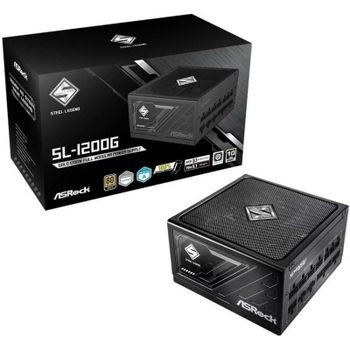 Fuente de Alimentación AsRock Steel Legend SL-1200G 1200W 80+ Gold modular
