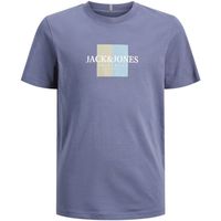jack  jones camiseta 12263108 jorfrederiksberg box tee ss cn sn jnr nightshadow blu para nino