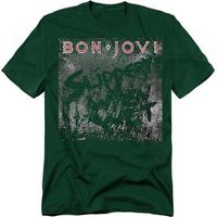 bon jovi camiseta slippery when wet para mujer