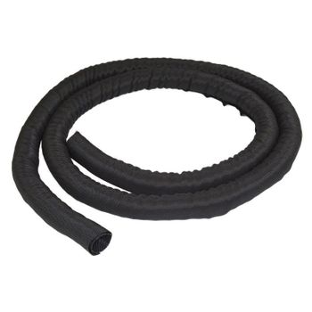 Organizador de Cables StarTech.com Manga de Gestión 2m Ajustable Recortable Negro