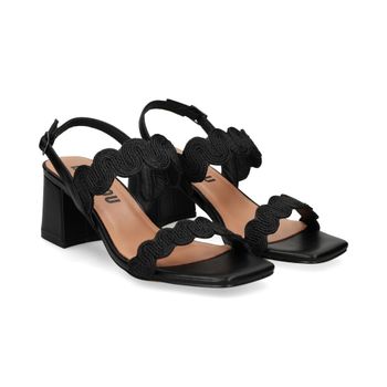 Bibi Lou Sandalias Con Tacón Mujer - Negro Talla 40