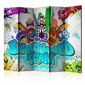 Biombo - Skateboard Team Ii (225x172 Cm)