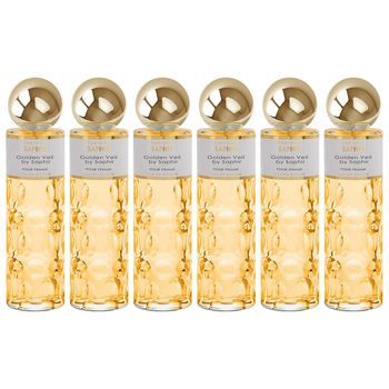 Pack De 6 Eau De Parfum Mujer Golden Veil 200ml