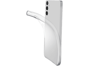 Funda móvil - CellularLine Fine, Para Samsung Galaxy A36/A56, Ultrafina, Goma blanda, Transparente