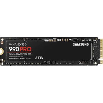 Samsung 990 Pro 2TB Disco SSD 7450MB/S NVMe PCIe 4.0 M.2 Gen4