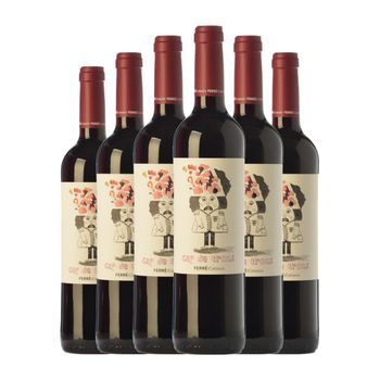 Ferré I Catasús Vino Tinto Cap De Trons Penedès Joven 75 Cl 13.5% Vol. (pack De 6 Unidades)