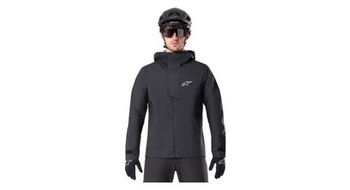 Chaqueta impermeable de manga larga alpinestars a dura elite negra
