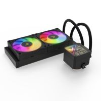refrigeracion liquida valkyrie v240 lite 240mm 2 ventiladores led negro