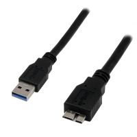 cable usb 30 mcl 18 m micro-usb b a usb a negro