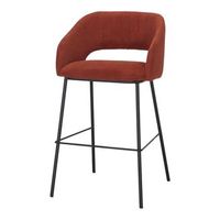 taburete alto tapizado rivoli 56x99x54