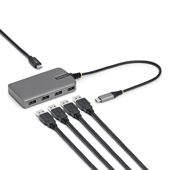Hub USB-C de 4 Puertos USB-A - 5Gbps - Alimentado por el Bus