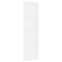 puerta interior blanco 61 x 1985 cm madera contrachapada vidaxl