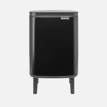 Brabantia Bo Waste Bin Hi - 7L - Matt Black