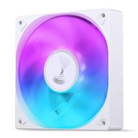 ventilador jonsbo sl-120cw 12cm rgb blanco 1500rpm hidraulico silencioso