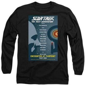 Star Trek Camiseta manga larga The Next Generation Season 1 Episode 1 para mujer